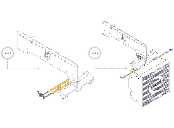 K-Array K-FLY2B Fly bar for KX12 and KRX systems 